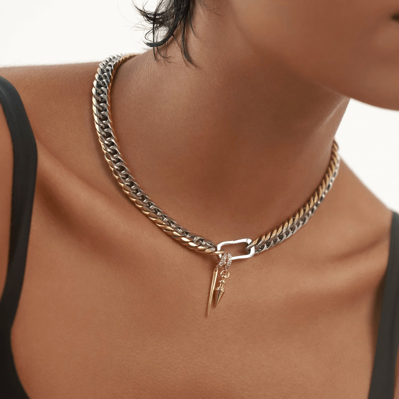 Just Click Spike Chain– Artizan Joyeria