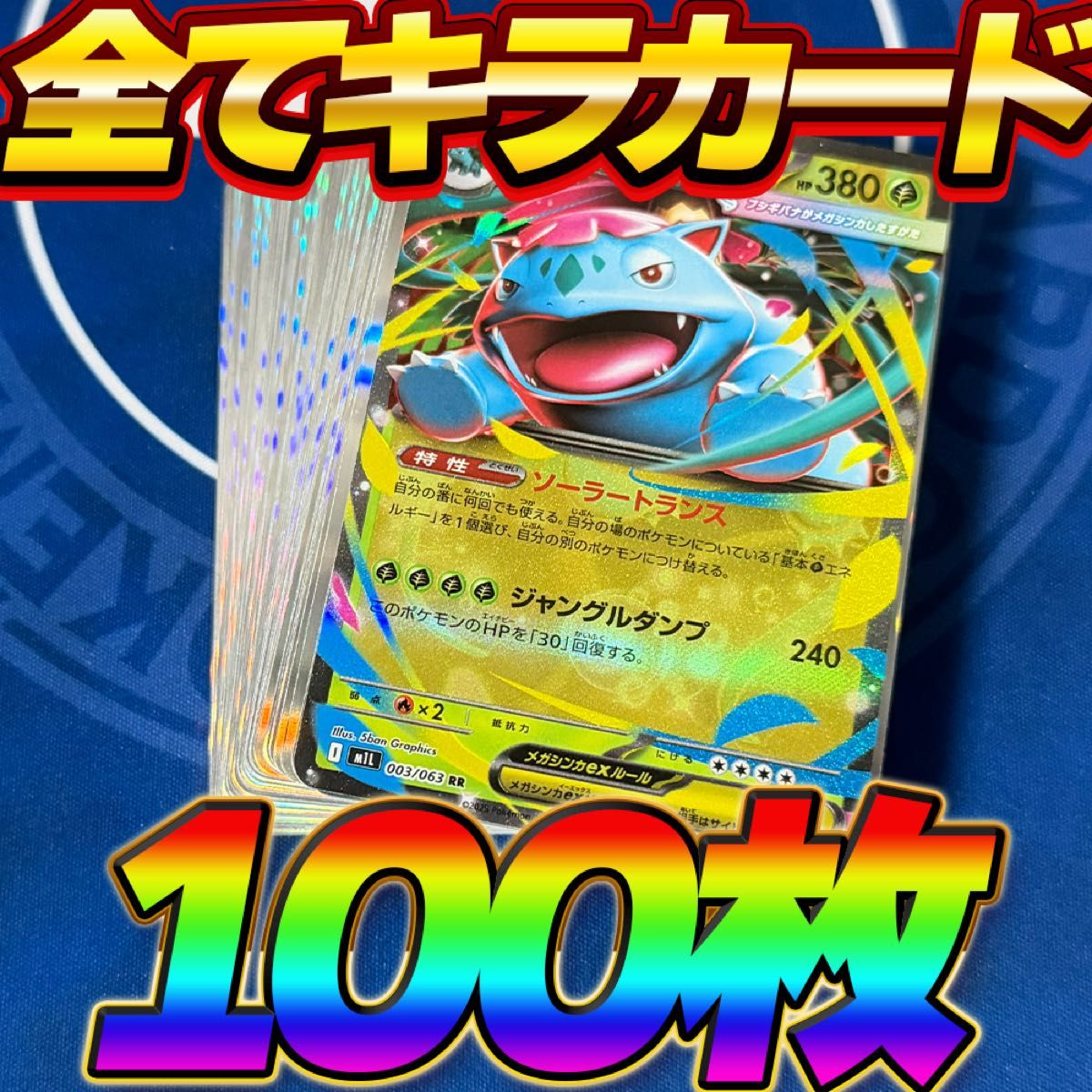 早い者勝ち ポケモンカード 100枚 光り物のみ まとめ売り 引退品