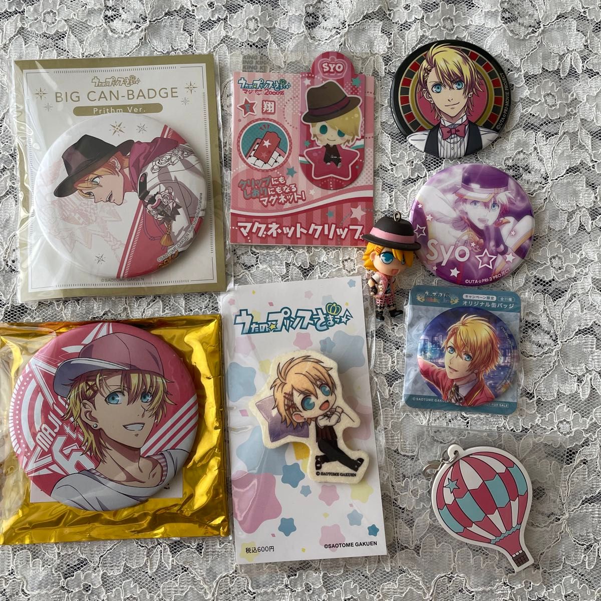 来栖翔グッズまとめ うたの プリンスさまっ 缶バッジ グッズ ラバスト