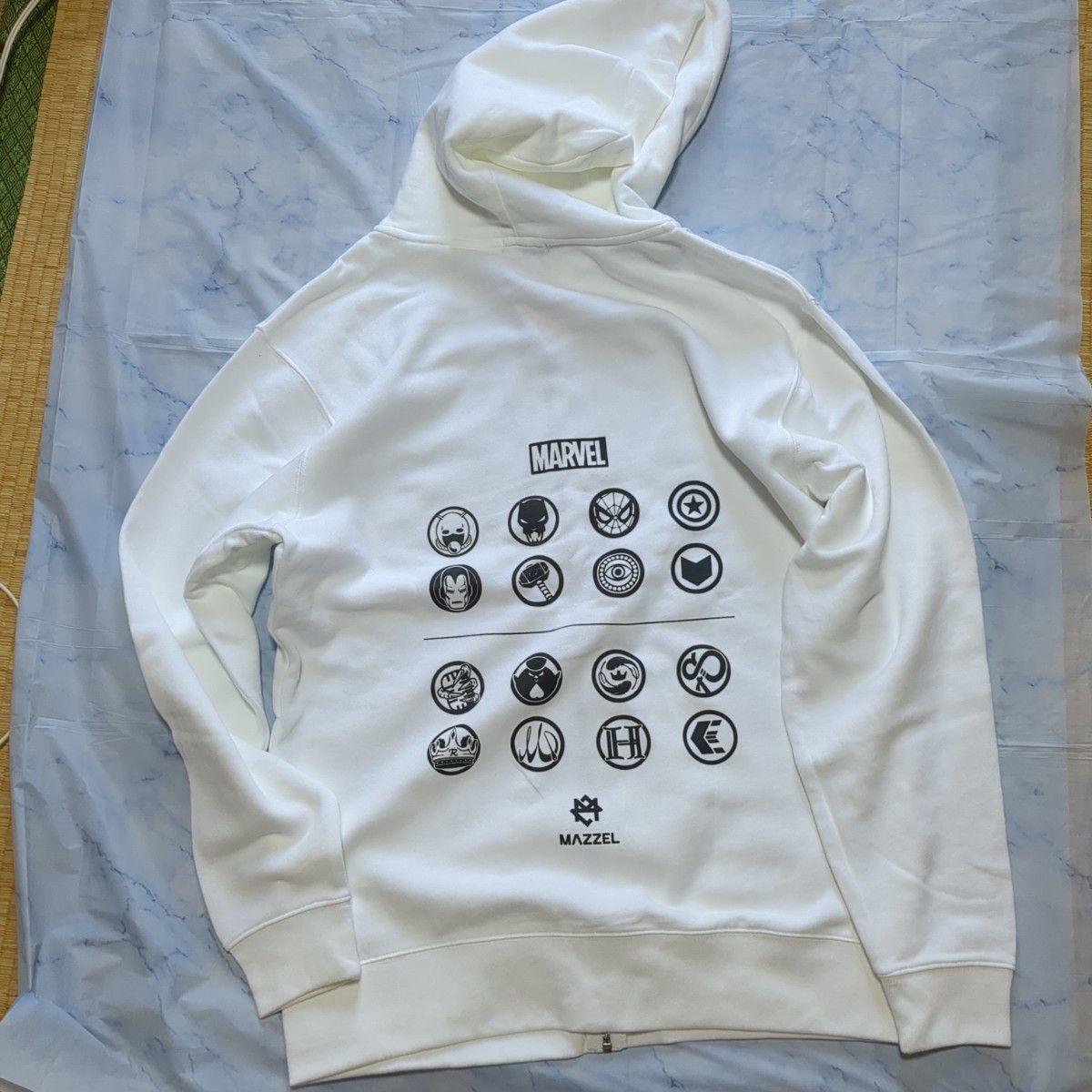 MAZZEL MARVEL コラボパーカー｜Yahoo!フリマ（旧PayPayフリマ）