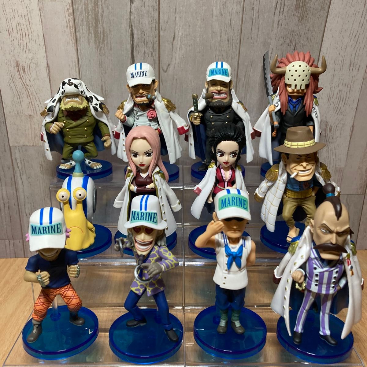 ワールドコレクタブルフィギュア ワンピース 海軍 全12種 コンプリート