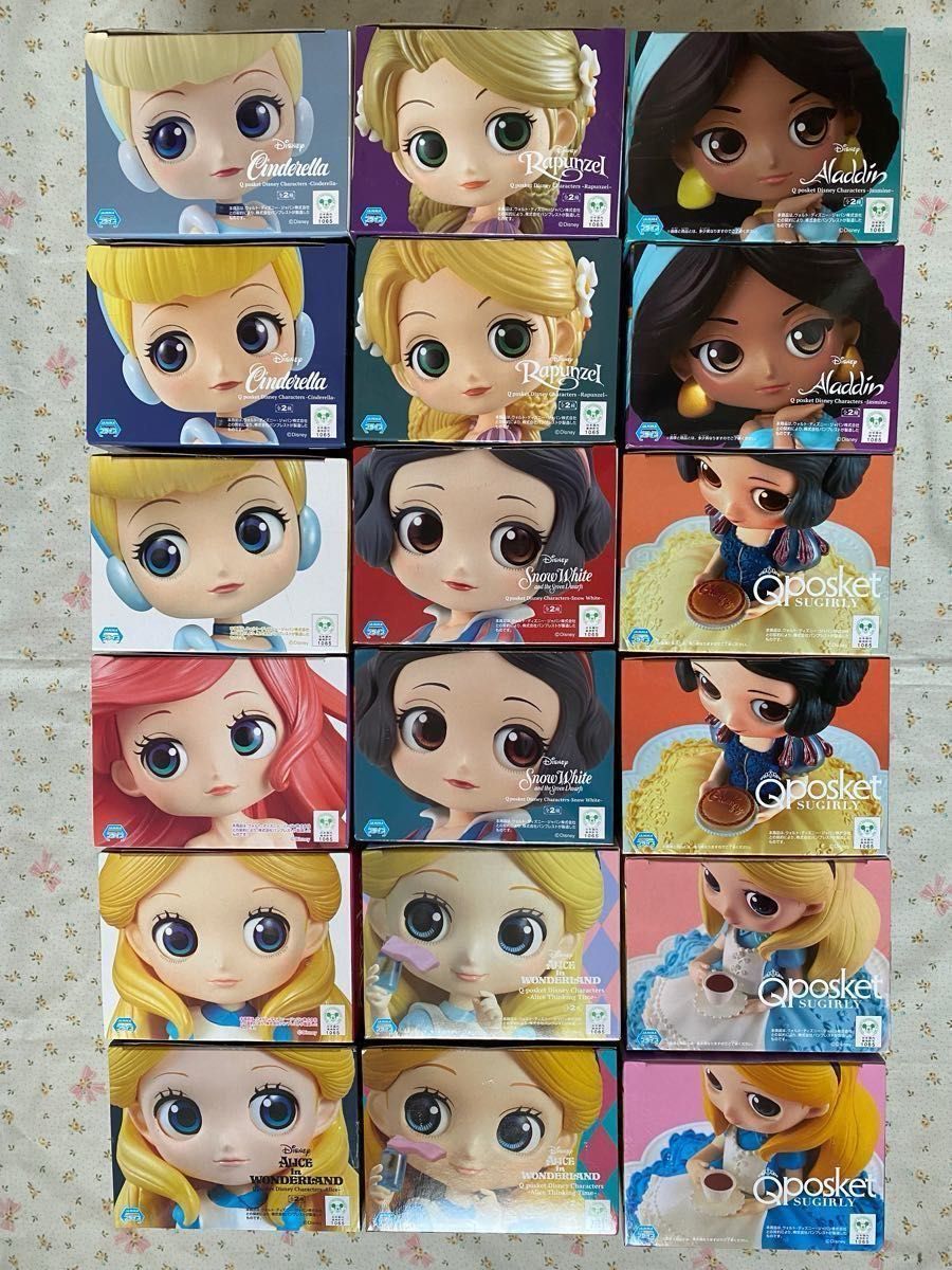 Qposket ディズニー プリンセス 11個set 初期レア｜Yahoo!フリマ（旧
