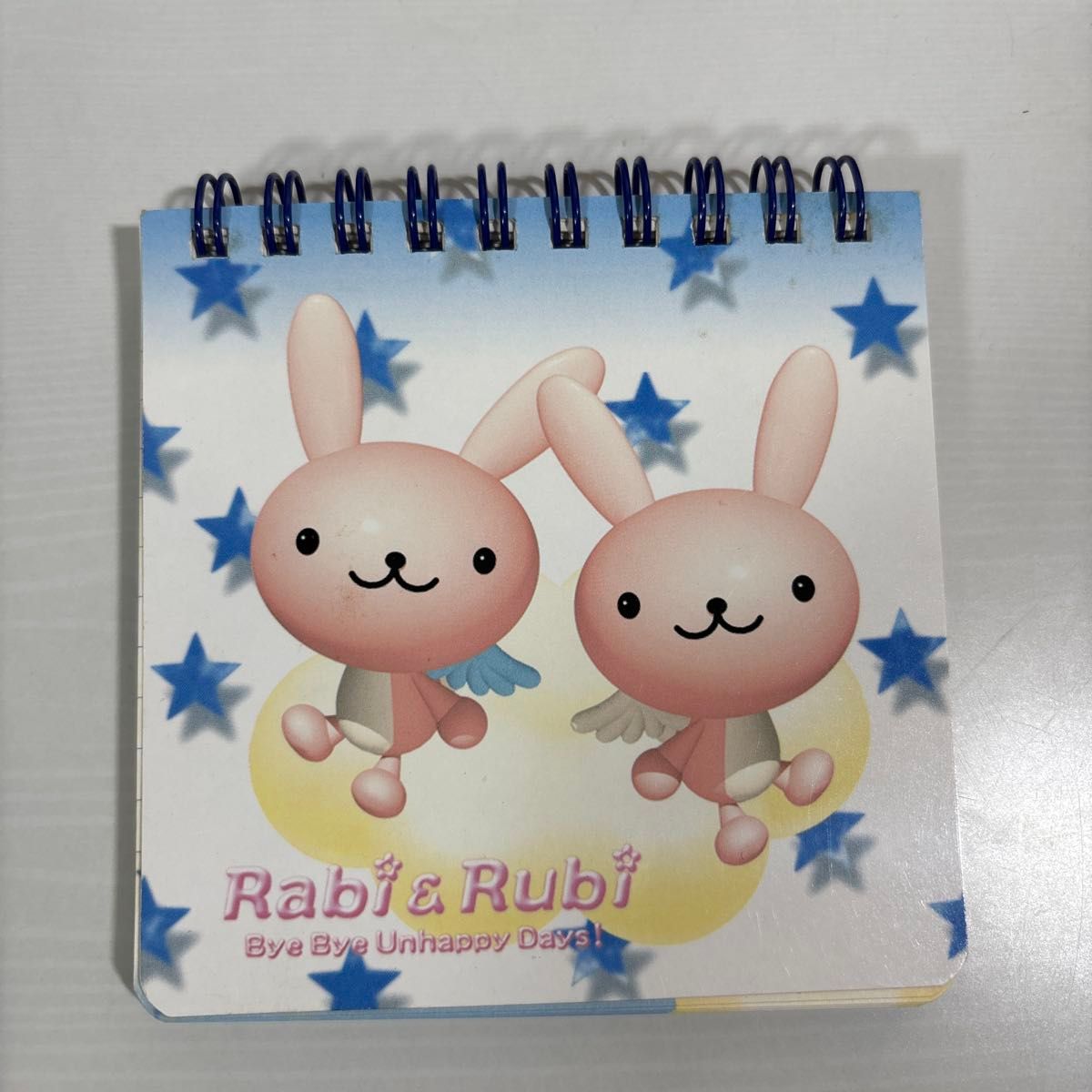 平成レトロ うさぎ メモ帳ストロベリーチョコレートうさぎ ラビ＆ルビ