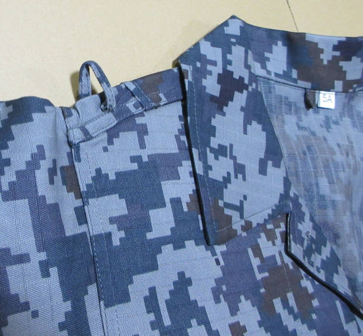 3A 航空自衛隊デジタル迷彩服上下セット（V/Cリップストップ 官給品