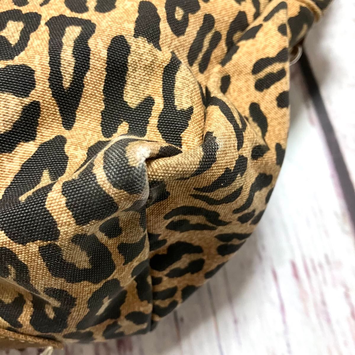 希少】THE NORTH FACE パープルレーベル 豹柄 ウエストバッグ PURPLE