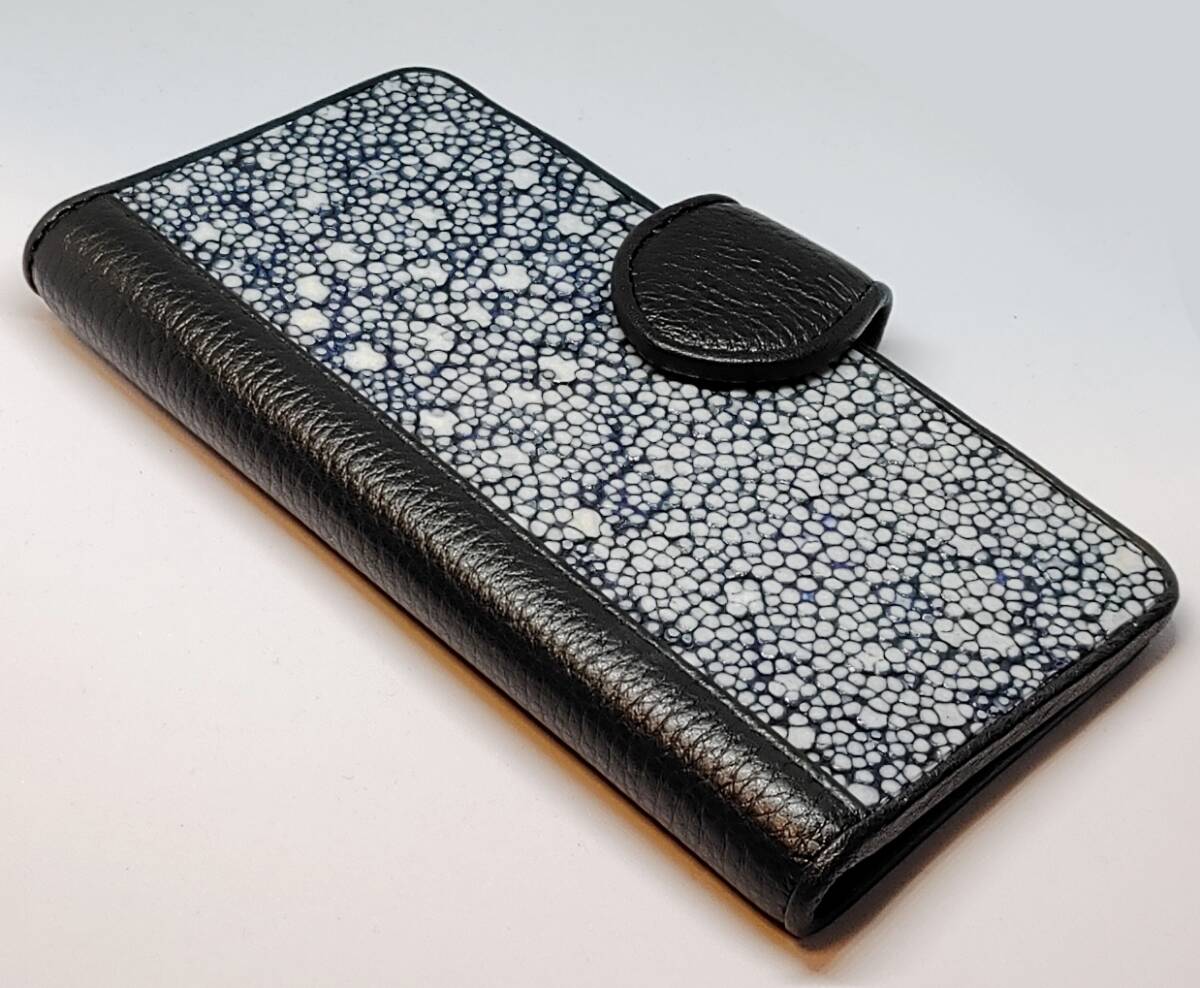 超希少 スタースティングレイ ＆ 牛本革 カードケース 新品 エイ革 海
