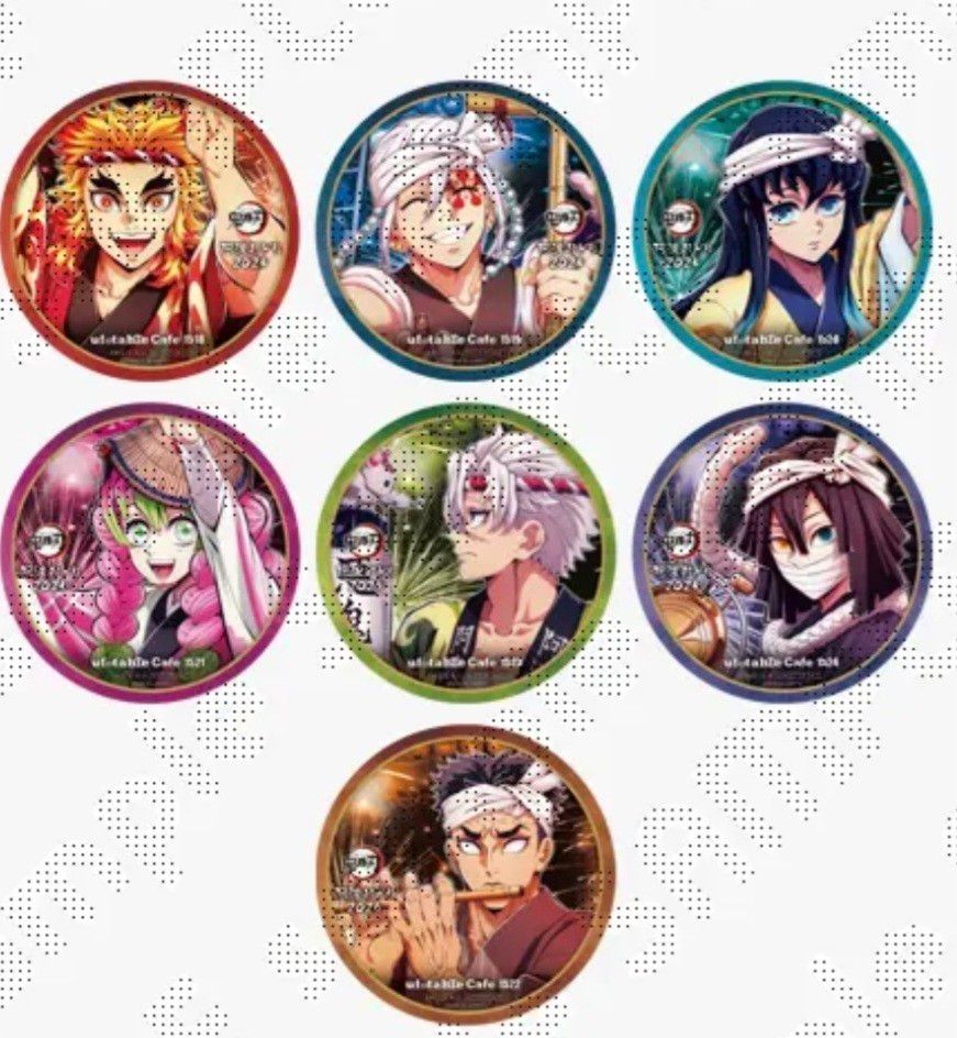 鬼滅の刃 ufotablecafe コースター108枚＆ポスカ2枚 無限城編 鬼滅の刃