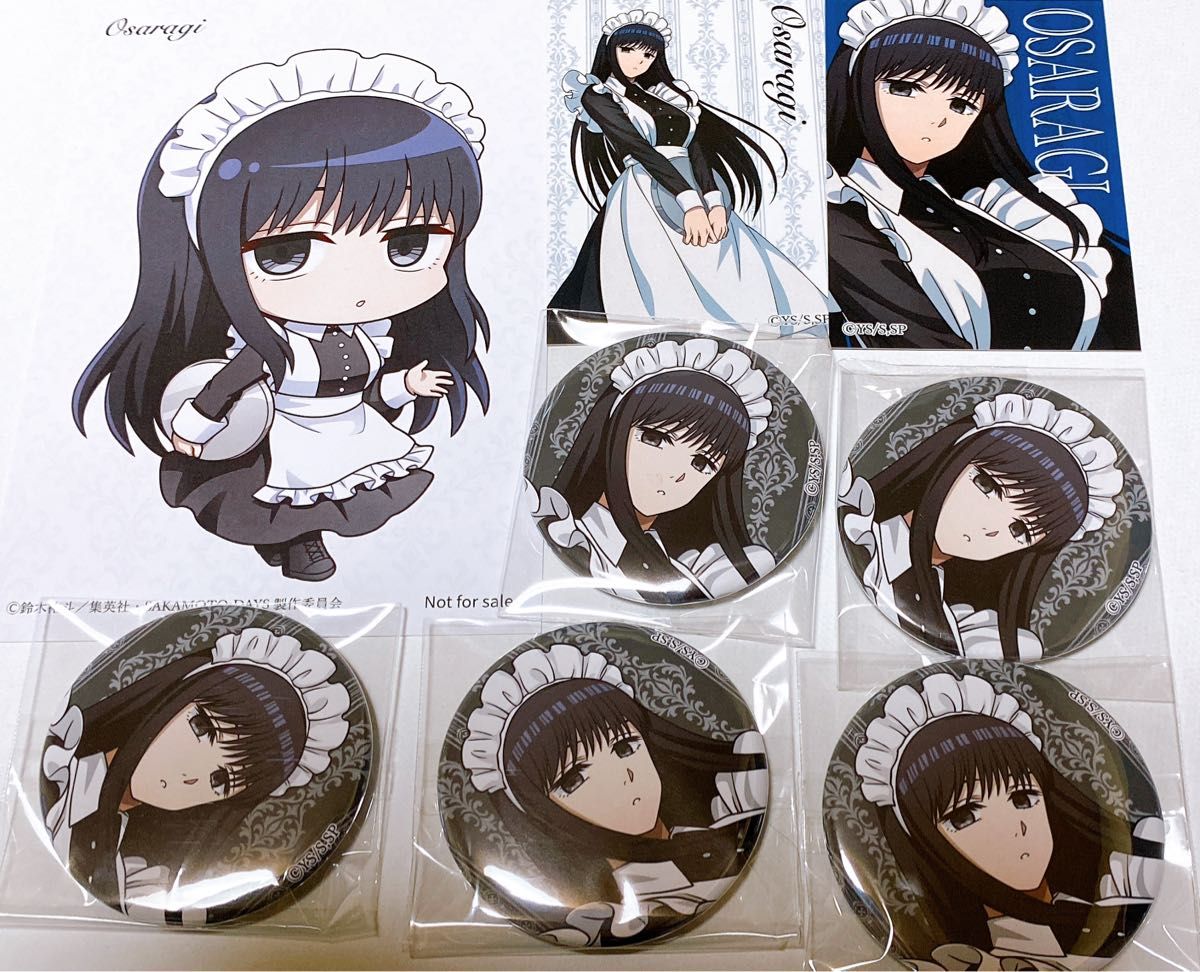 SAKAMOTO DAYS 大佛 オシアド 缶バッジ トレーディングカード 特典