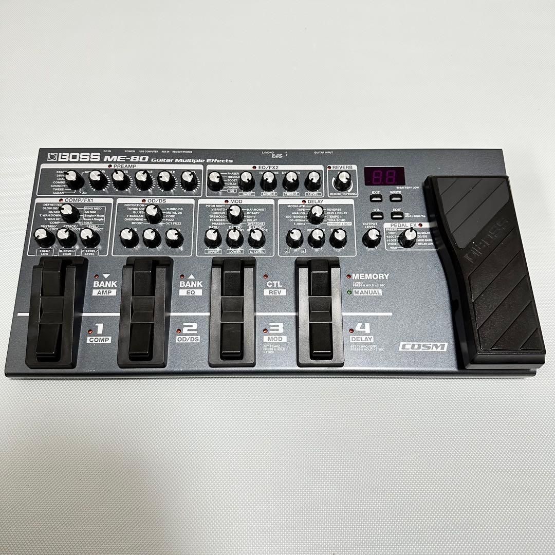 BOSS ME-80 ギター マルチエフェクター 本体・箱・ACアダプター付 ボス