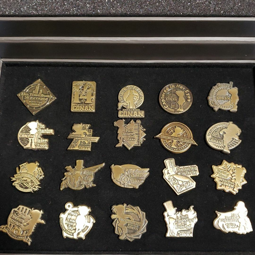 名探偵コナン ピンバッジセット Blu-rayBOX vol 2 同梱特典 ピンズ