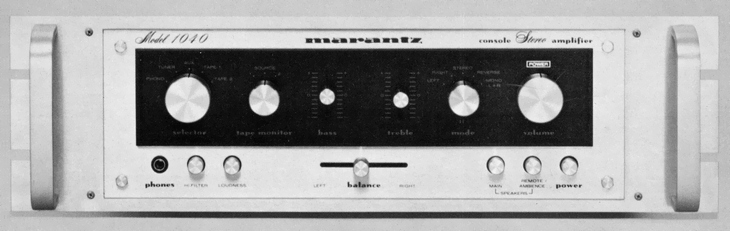 Marantz Model 1040の仕様 マランツ