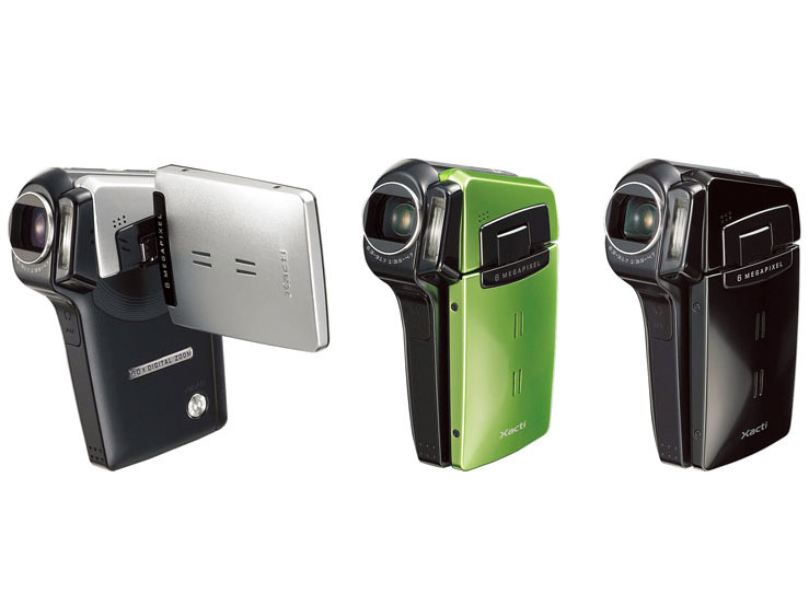 三洋、H.264撮影に対応した新「Xacti」