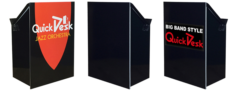 ビッグバンド譜面台：クイックデスク