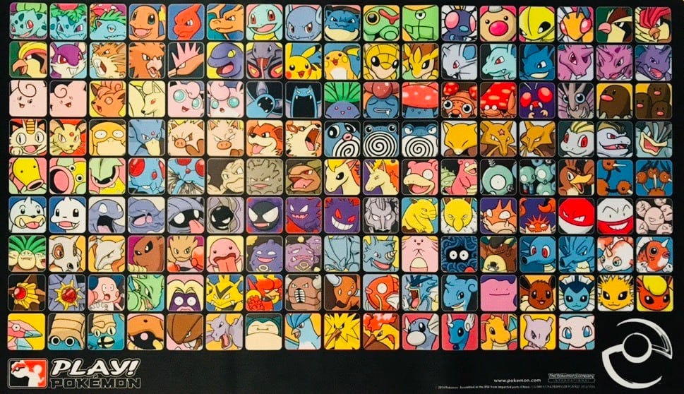 プロフェッサー プログラム （第一世代） プレイマット | ptcg Accessories