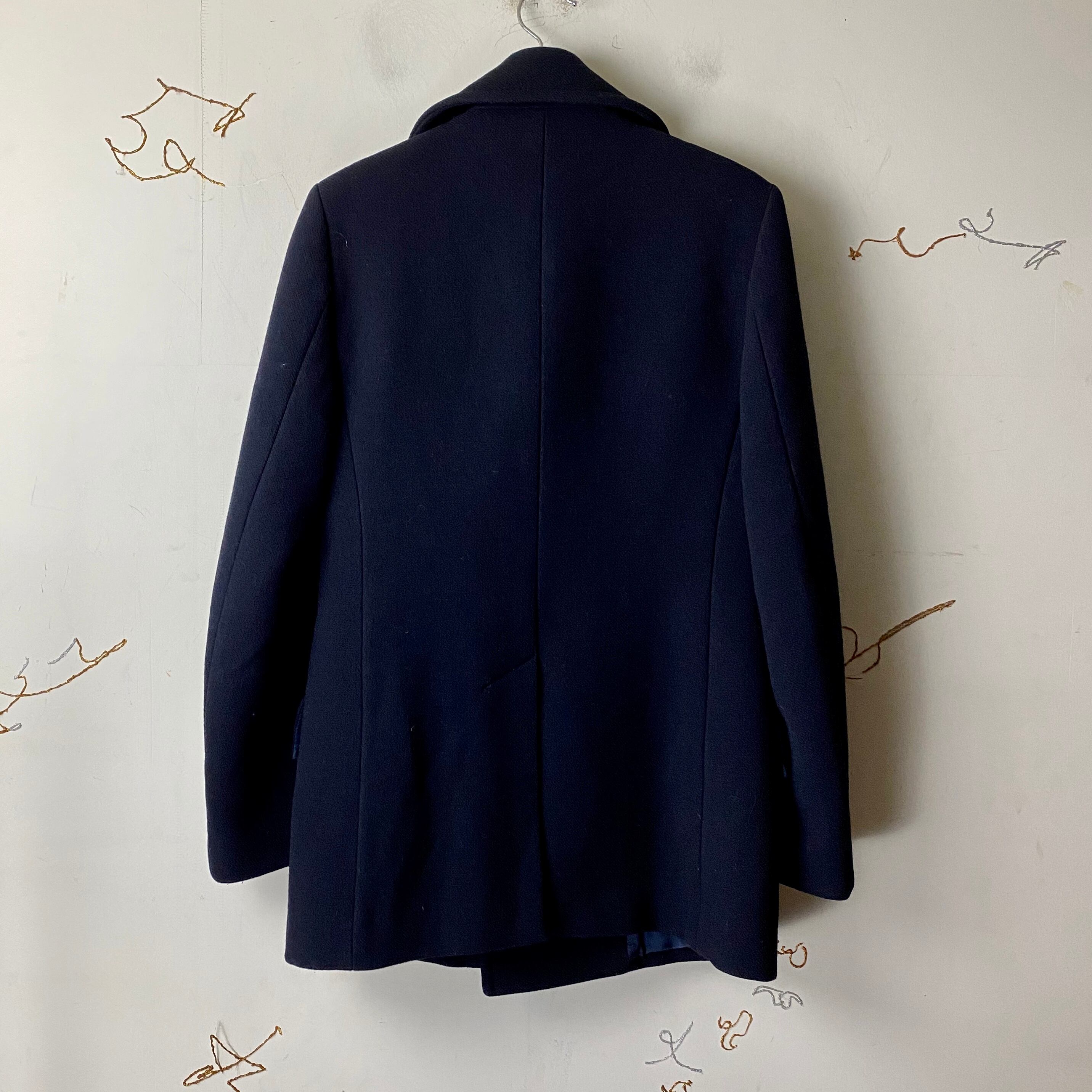 archive MIU MIU double breasted wool coat | NOIR ONLINE