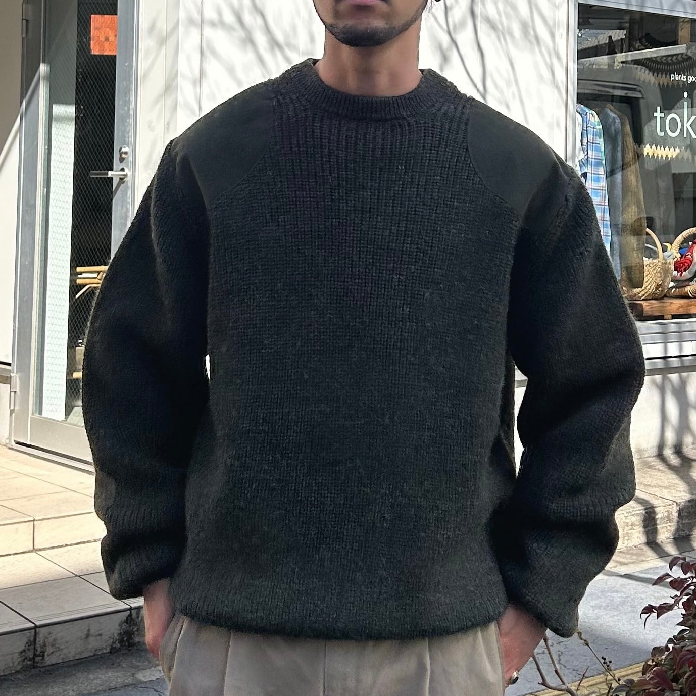 00's Barbour 3ワラント Command Sweater 