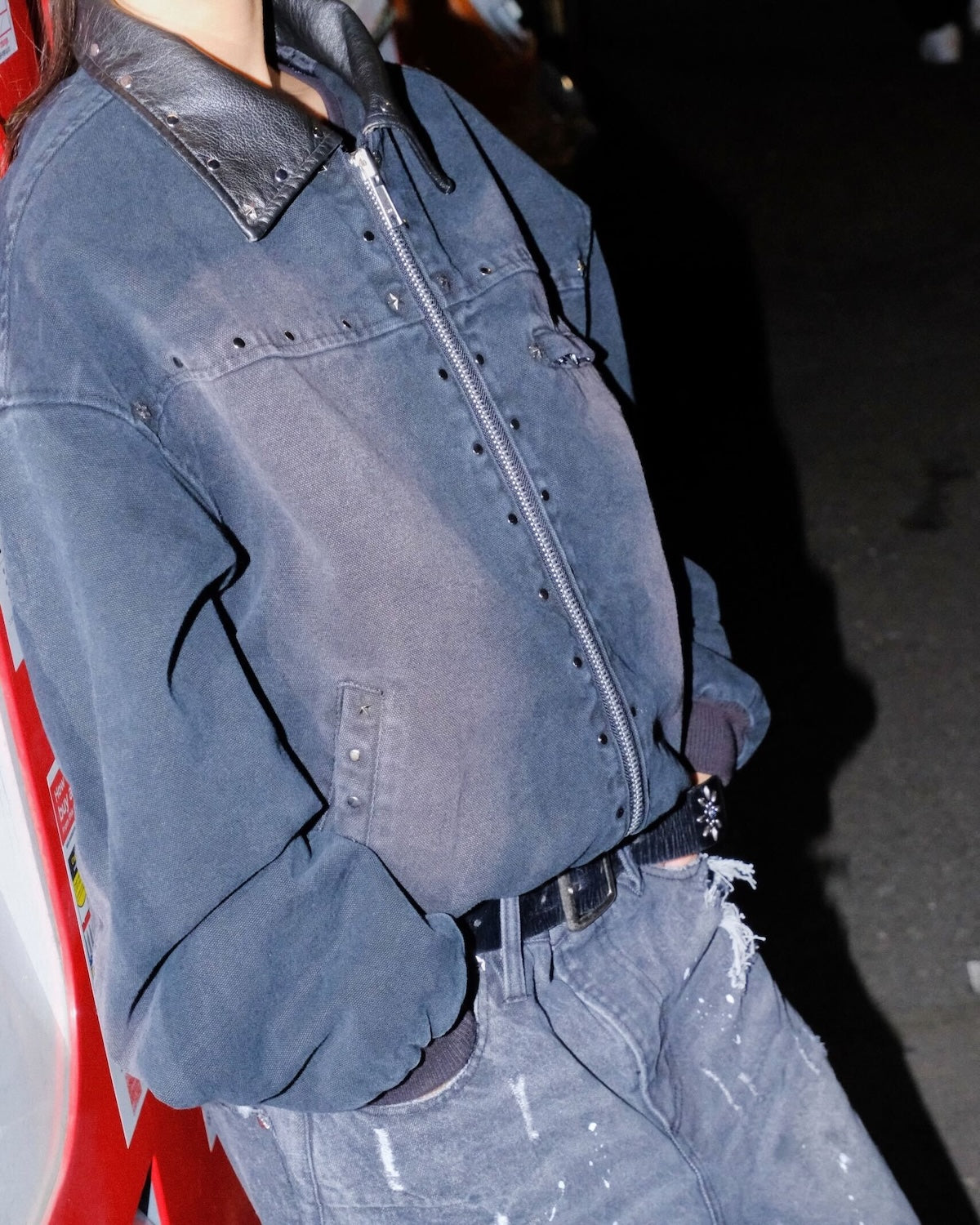 Star Studded Work Jacket – BELVET