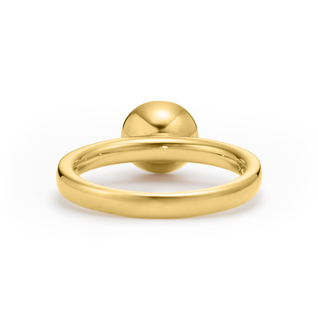 ビズー公式】アコヤ真珠 パール 伊勢志摩産 Pt900 K18(18金) YGリング