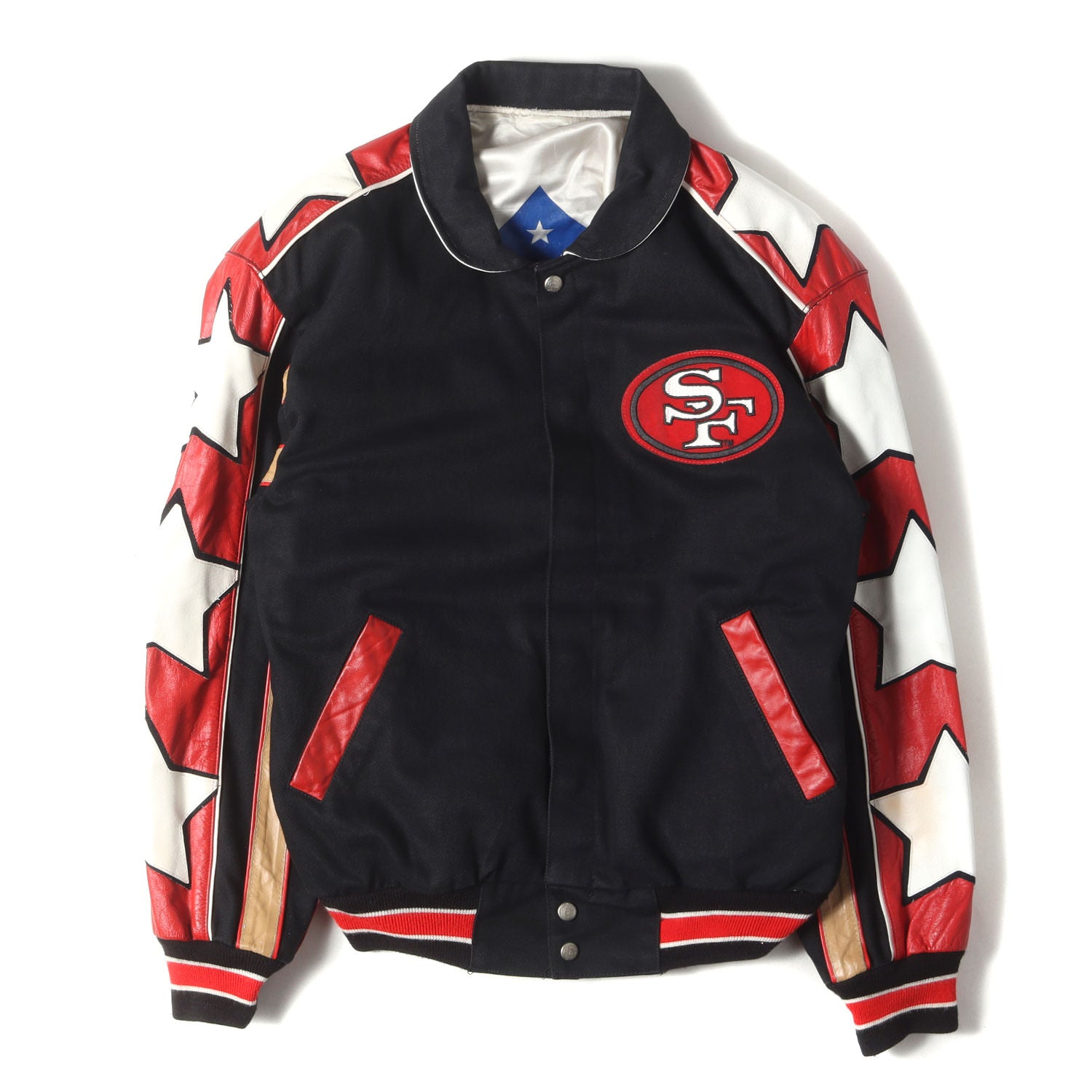 94年 アメリカW杯 リバーシブル レザージャケット ジェフハミルトン XL