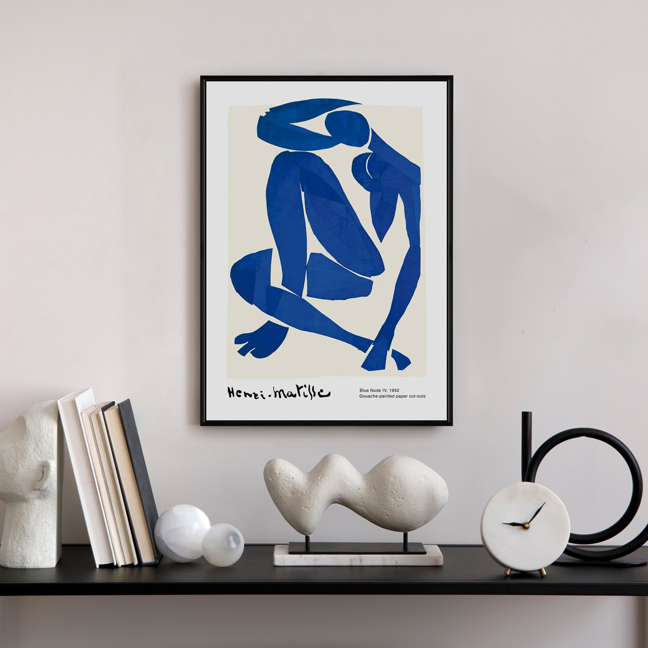 アンリ・マティス – 青の裸婦 IV（ホワイトスペース版）