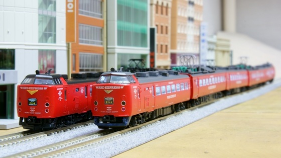 485系RedEXPRESS TOMIXとマイクロの比較！！ - ビスタ模型鉄道