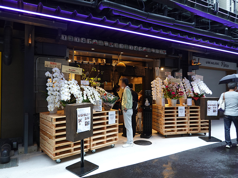 神戸、三宮 エキゾ「スタンド JAPA SOBA HANAKO」☆ざるそばと天丼