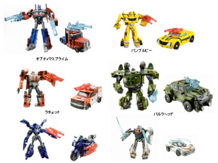 TFプライムEZコレクション10～11月商品 - トランスフォーマー新着情報