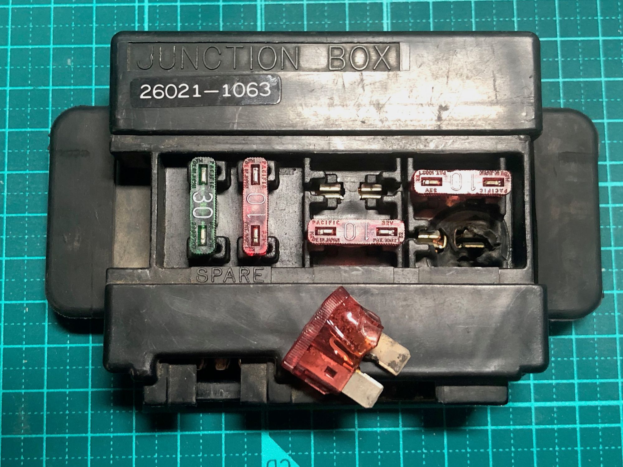 ZX-10 ジャンクションボックス 燃える