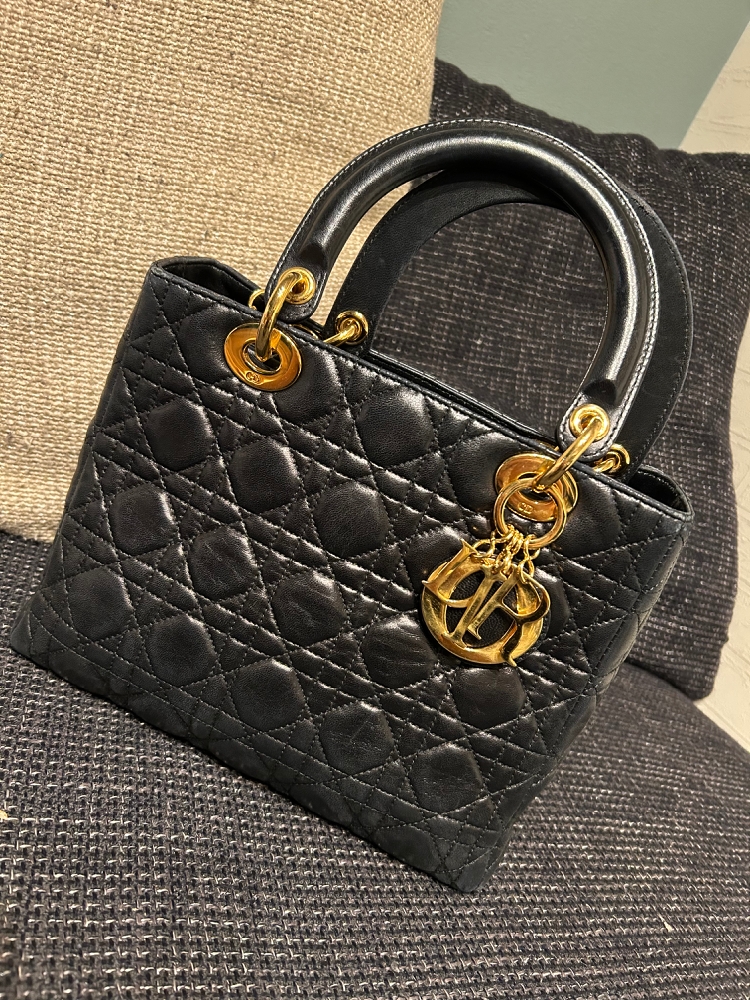 ディオール ハンドバッグ 山羊 黒・ブラック系 ｜ 商品詳細