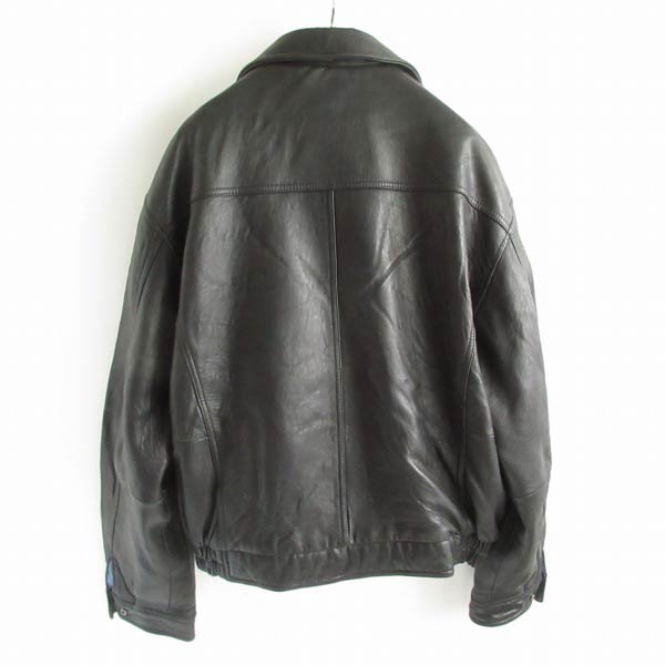 90s WILSONS LEATHER レザー ジャケット 黒 L シンサレート着脱