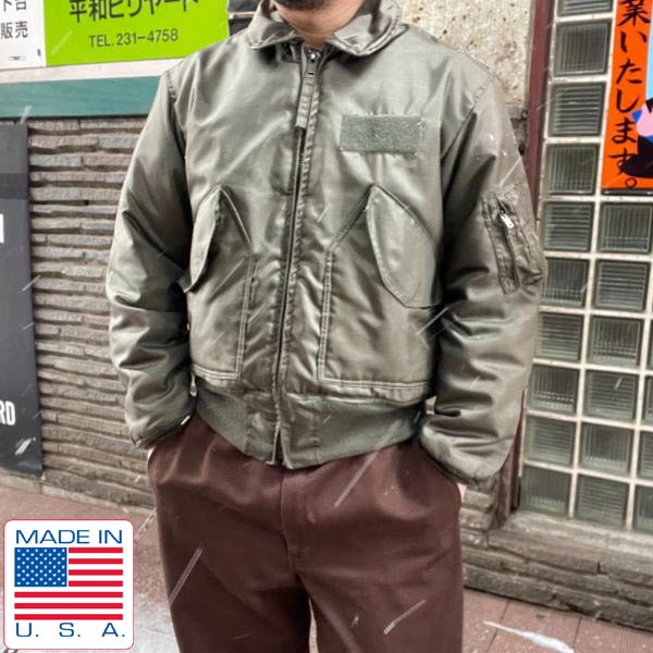 初期型 70s 実物 米軍 CWU-45/P フライトジャケット M アクション