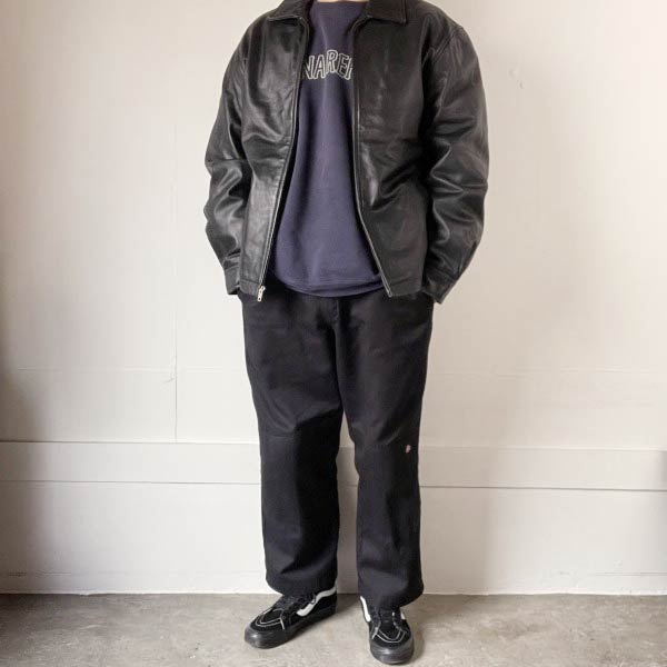 90s GAP レザー ジャケット | ブラック - 札幌 ビンテージ 古着屋