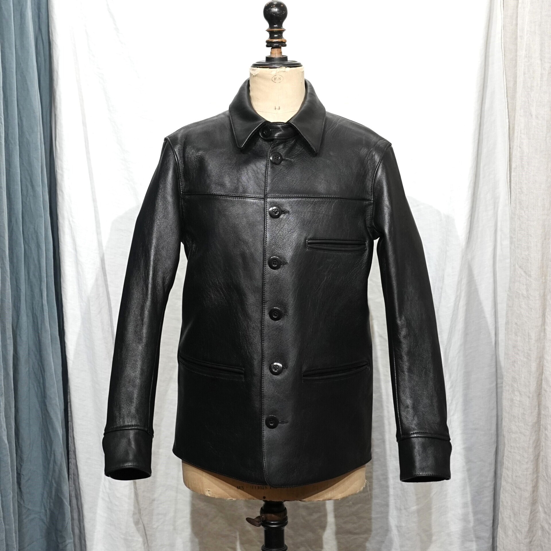 アディクト クローズ シープスキン カーコート ブラック: BRYWB