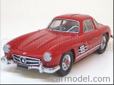 FRANKLIN MINT / Scale 1/24 | MERCEDES BENZ 300 SL 1954 RED