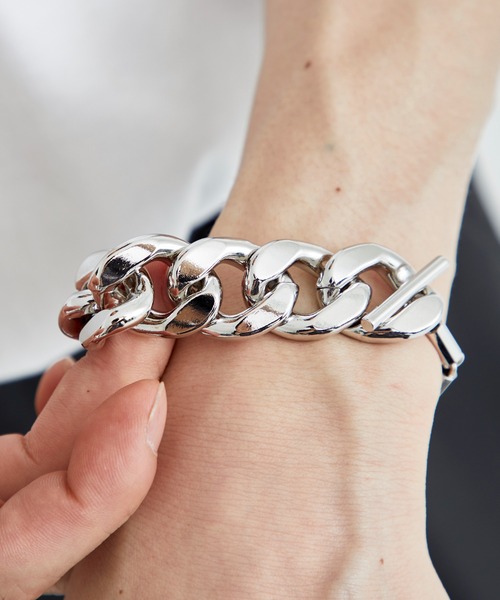 Jieda（ジエダ）の「SWITCHING WIDE CHAIN BRACELET（ブレスレット