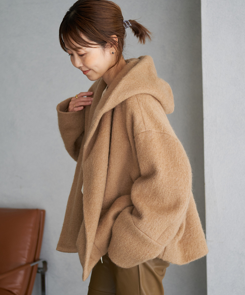 plage（プラージュ）の「Shaggy Hoodie コート（その他アウター）」 - WEAR