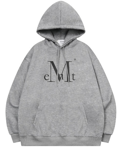 A'GEM/9 × .kom 『MUCENT/ムセント』 BIG LOGO HOODIE /ビッグロゴプル