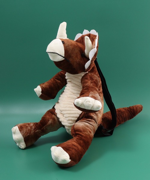 JUNESELECT 恐竜ぬいぐるみリュック Seventeen 2023Summer掲載（バック