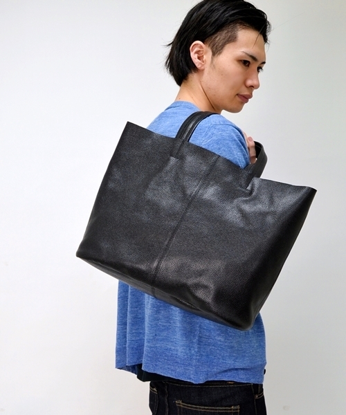 SHIPS（シップス）の「SC: バッファロー レザー トートバッグ