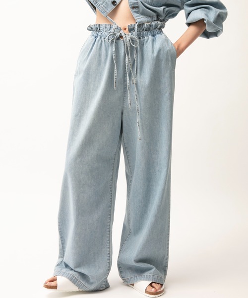 ライトデニムイージーパンツ | ジョンブル公式通販/JOHNBULL ONLINE STORE