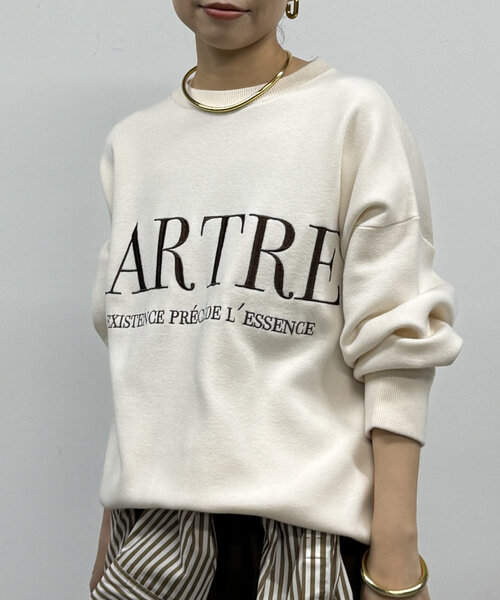 LOUNGEDRESS（ラウンジドレス）の「刺繍ロゴニット（ニット/セーター