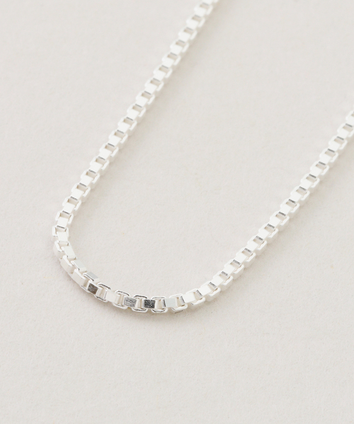 セール】SASKIA DIEZ/サスキア ディツ FINE NECKLACE CUBIC (シルバー