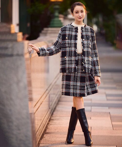 index（インデックス）の「◇セットアップ対応 チェックツイード