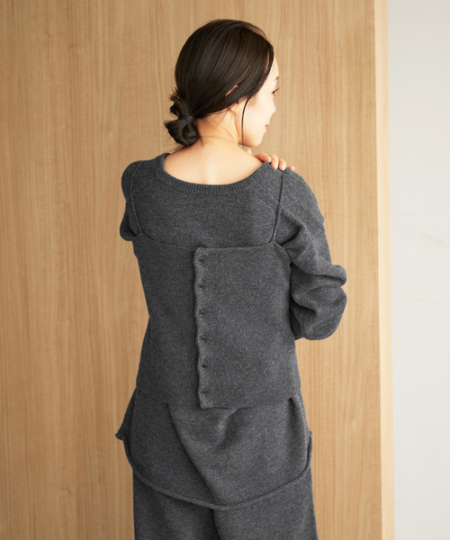 plage（プラージュ）の「WO レイヤードニット（ニット/セーター）」 - WEAR