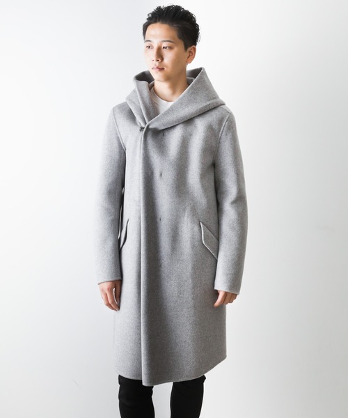 ATTACHMENT（アタッチメント）の「カシミア混ダブルフェイスビーバー