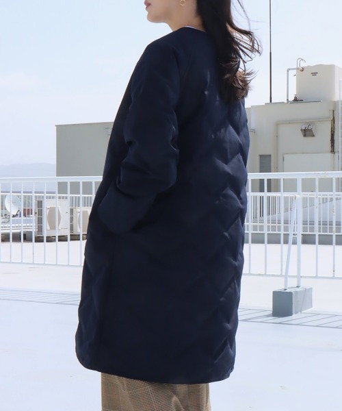 libelle more（リベル モア）の「ノーカラーシームレスロングダウン