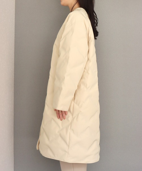 libelle more（リベル モア）の「ノーカラーシームレスロングダウン