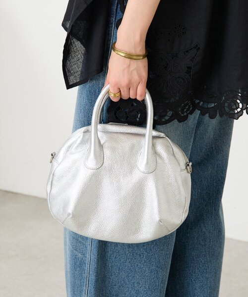 本革》ラウンドミニボストンバック（ボストンバッグ）｜BEARDSLEY