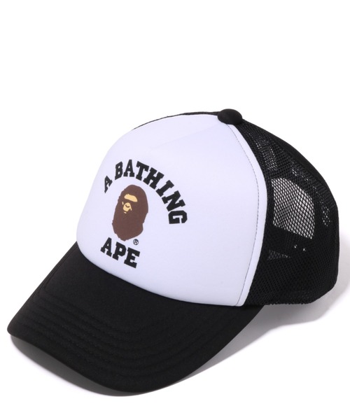 レア A BATHING APE ベースボールキャップ 猿 ロゴ NIGO A BATHING APE