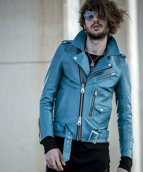 NO ID.（ノーアイディ）の「mj6470-ホースレザーハイブリットヌメ